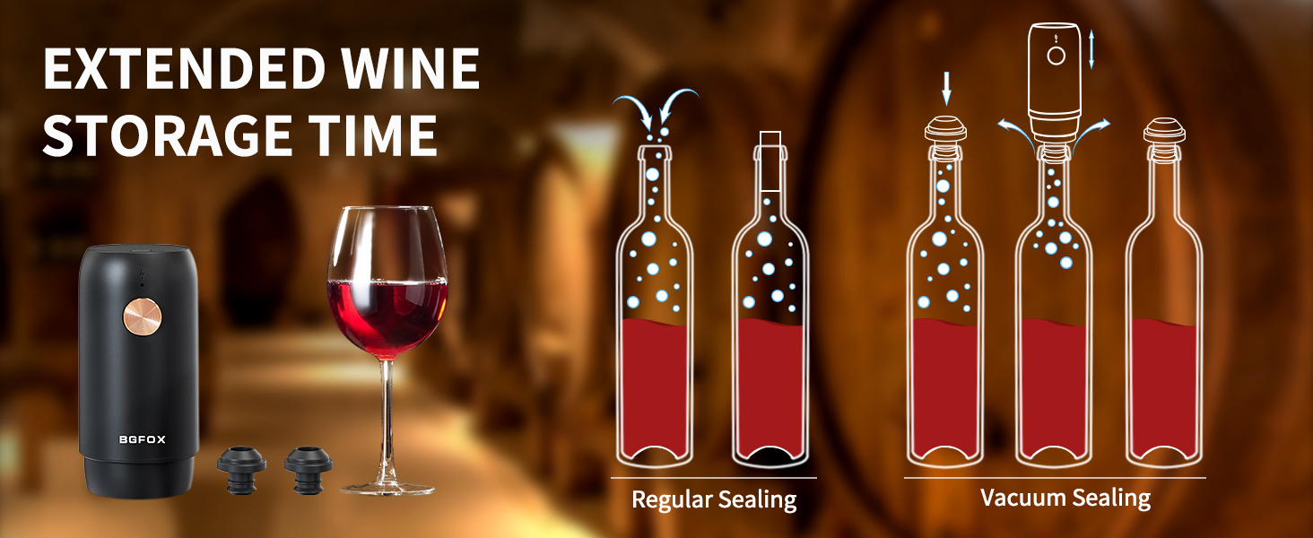 extended wine storage time