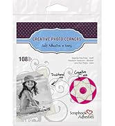 SCRAPBOOK ADHESIVES BY 3L Self-Adhesive Creative Paper Photo Corners, Ivory, 108-Pack