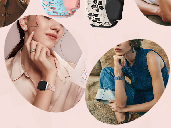 CG engraved smart watch band