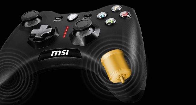 Dual Vibration Motors Inside