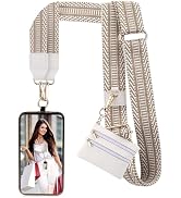 XANGNIER Clip and Go Strap for Phone with Wallet Crossbody, Phone Strap with Zippered Wallet, Adj...
