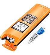 Rechargeable 2 in 1 Optical Power Meter -70+10dbm with Light, Fiber Test | Portable Fiber Optic T...