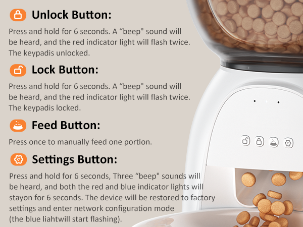 Automatic Cat Feeder with APP