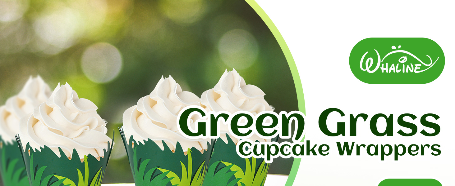 Green Grass Cupcake