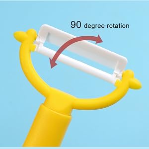 Zittop 2PCS Ceramic Blade Vegetable Peelers for Fruits
