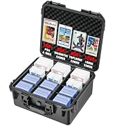 Graded Card Case Storage Box for Sports & Trading Cards | Fits PSA | CSG | CGC | BGS Slabs, Toplo...