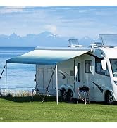 Yescom RV Awning Fabric Replacement 8x16 Ft Premium Grade Vinyl Weatherproof Awning Replacement w...