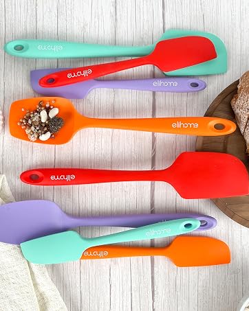 Heat Resistant Silicon Cooking Baking Scraper Spatula