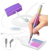 Vacuum Diamond Art Pens Diamond Painting Pen No Wax Needed with Adjustable Suction and Double Met...