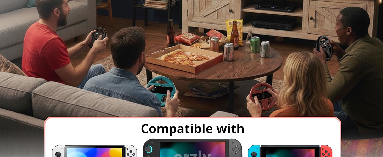 Orzly Nintendo Switch 2 Wheels