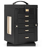 rotation jewelry box black