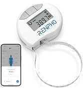 RENPHO Smart Tape Measure, Body Measuring Tape for Weight Loss, Bluetooth Body Measurement Tape w...