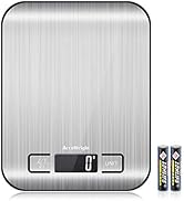 AccuWeight 211 Digital Kitchen Food Scale for Cooking Baking Coffee Scale 5000g by 1g with Tare a...