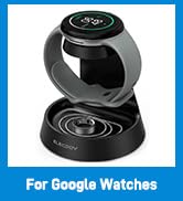 Watch Charger Stand for Google Pixel Watch 3/2, Bedside 3W Watch Charger | ELECDOV Watch Charging...