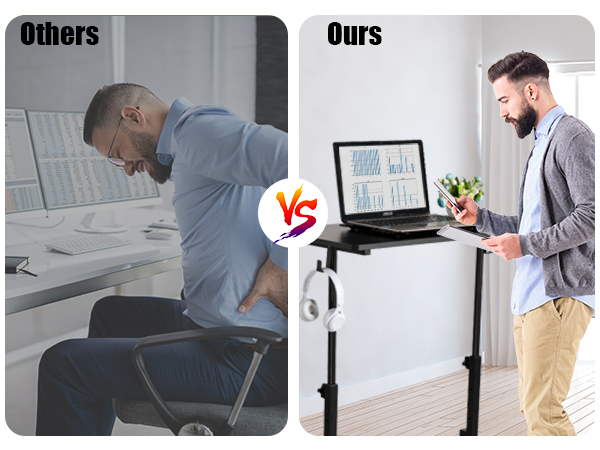 adjustable height desk