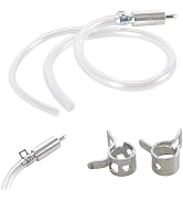 1 Set Brake Bleeder Hose, Universal Clutch One Way Valve Tube Bleeding Tool, Hydraulic Brake Flui...