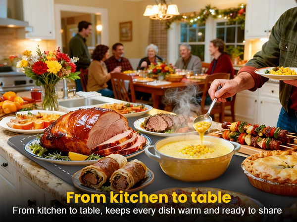 food warming mat for party faimly
