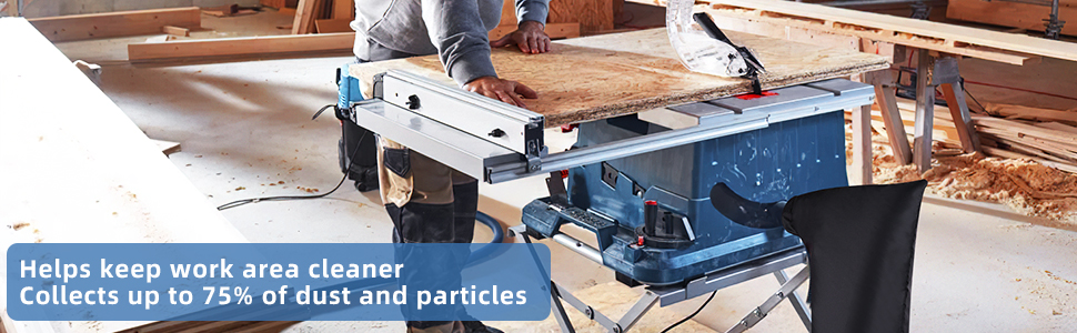 table saw dust bag