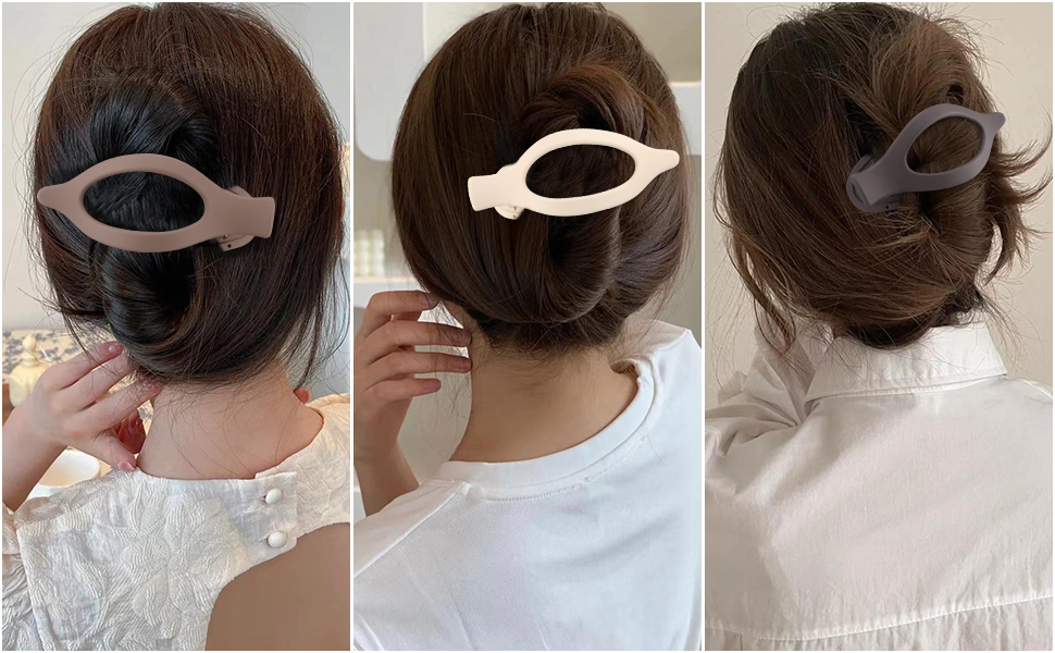 flat hair clips