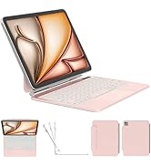ZYNTHRALIX Keyboard Case for iPad Air 11-inch 2026 (M4/M3/M2) & iPad Pro 11 inch(1/2/3/4 Gen), Ma...