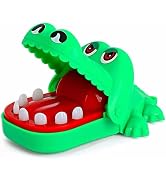Htppzjr Crocodile Teeth Game for Crocodile Biting Finger Dentist Games,Mini Chomping Alligator Te...