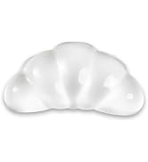Gel Mouse Wrist Rest, White Croissant Mouse Wrist Support Pad, Clear Bread Silicone Wrist Cushion...