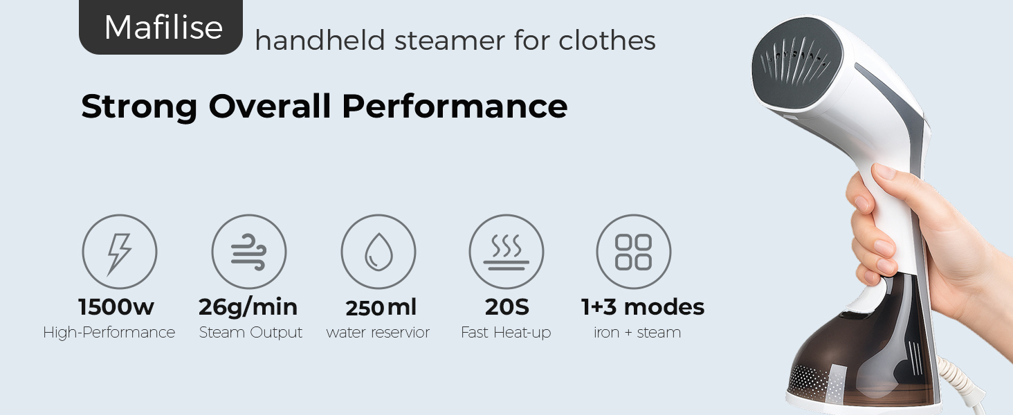 main features of steamer