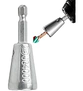 Canlaten·U Wire Twister Tool for Drill, Wire Twisting Tool Wire Twister Wire Connector, Wire Stri...