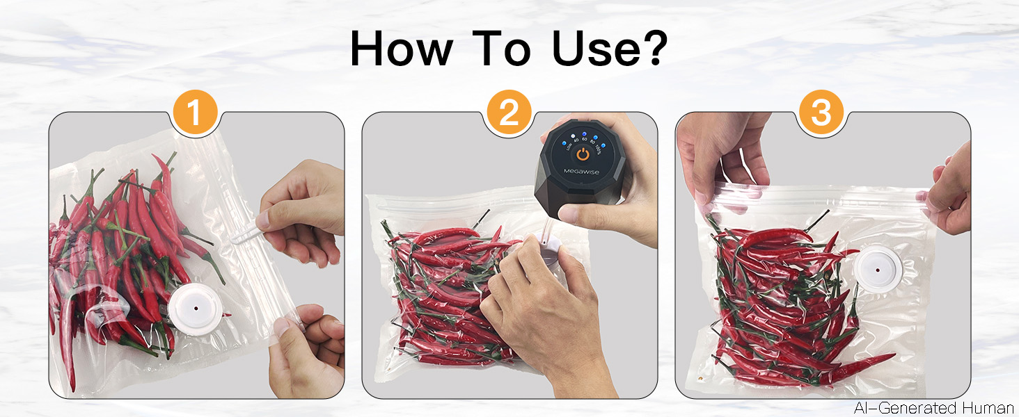 Vacuum Zipper Bags