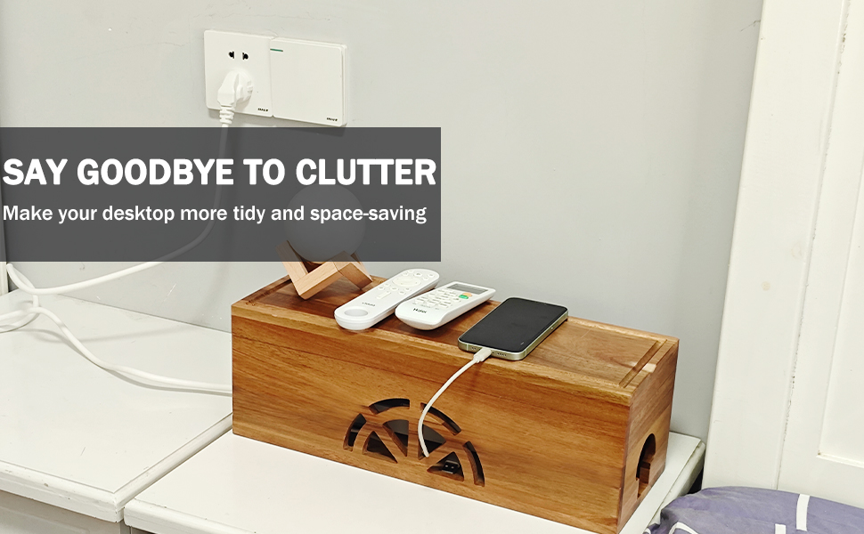 Say goodbye to clutter
