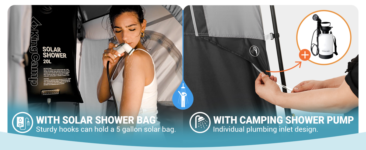 INSTANT SHOWER TENT 60S EASY SET UP
