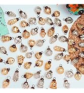 IndianShelf Gold and Silver Christmas Ornaments-25 Vintage Christmas Decorations-Silver Gold Glas...