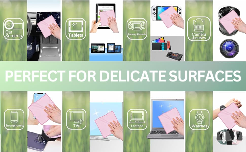 mirror touchscreen clean lcd bundle electronics spectacle