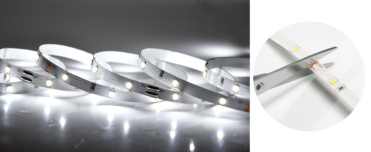the led strip is a great way to add a touch of light to your home.