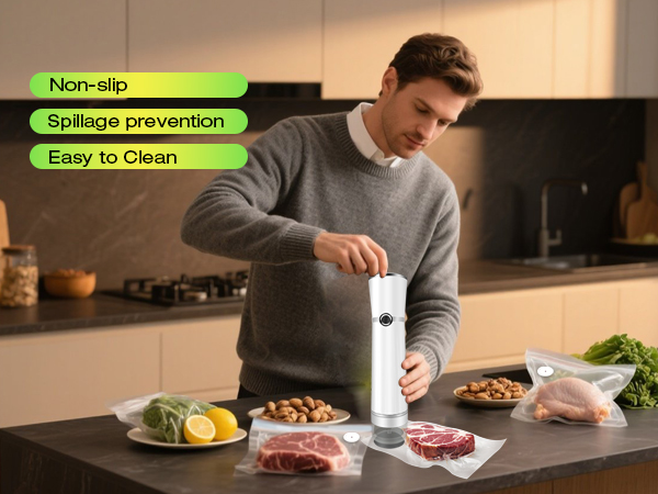 Handheld Vacuum Sealer Machine, Seal Meal Saver, Portable Food Sealer