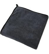 Car Drying Towel, Double-Sided Microfiber Towels for Cars, Ultra Absorbent Washing Cloth, Lint Fr...