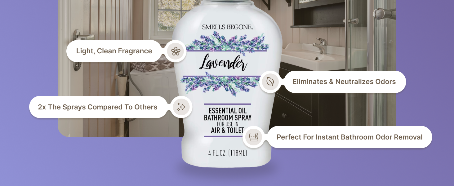 lavender toilet spray bathroom odor removal