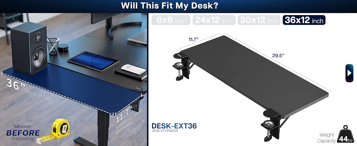 desk extension