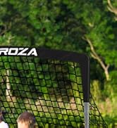 Soccer Goal, Kids Soccer Goals for Backyard Set, 2 Pack of Portable Pop Up Soccer Net with Soccer...