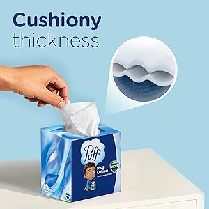 Cushiony thickness