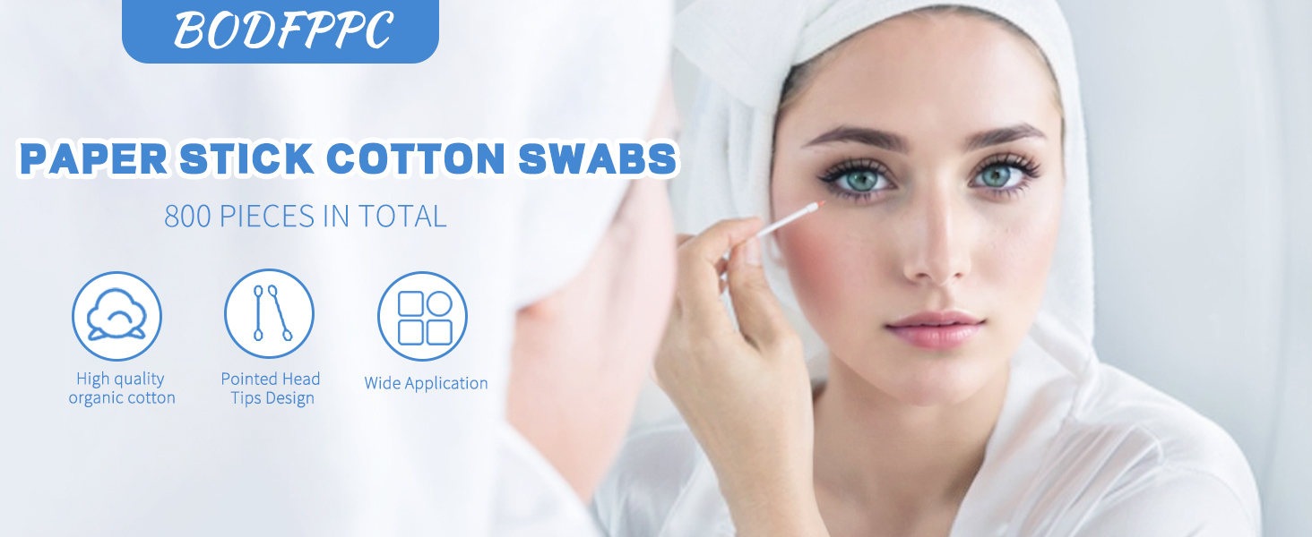 Pointed Tip Cotton Swabs
