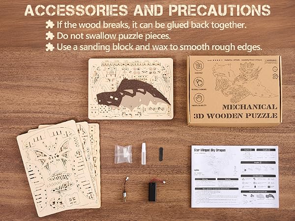3D WOODEN PUZZLES