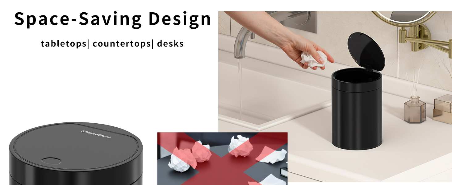 mini trash can for desk