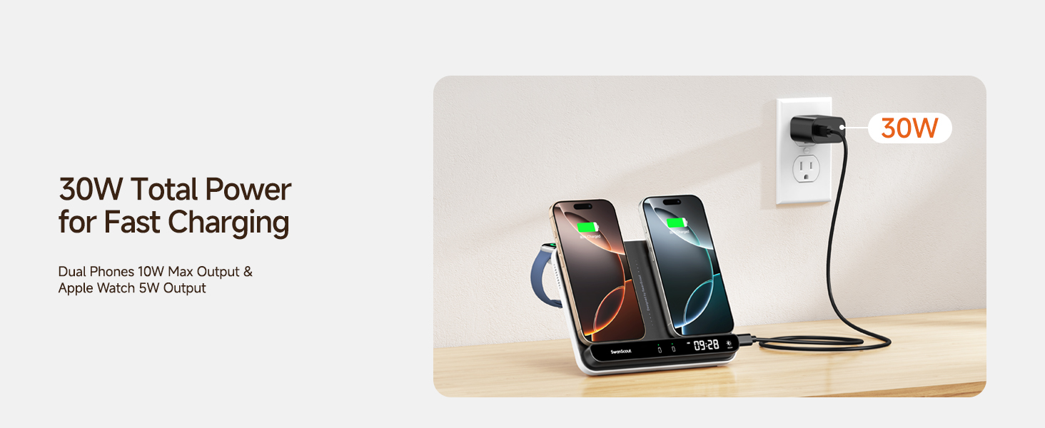 iphone charging station