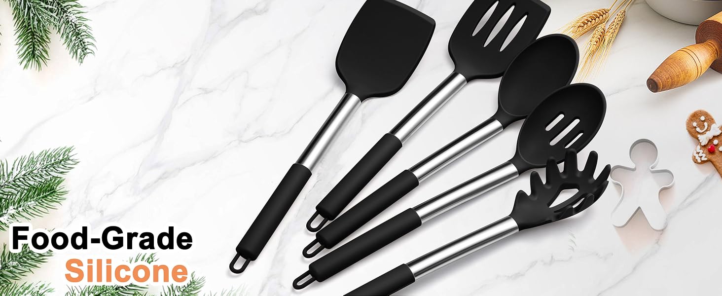 silicone utensils
