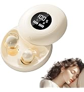 sunvito Sleep Earbuds Bluetooth 6.0, Mini Invisible Silicone Sleep Earbuds for Side Sleepers, Noi...