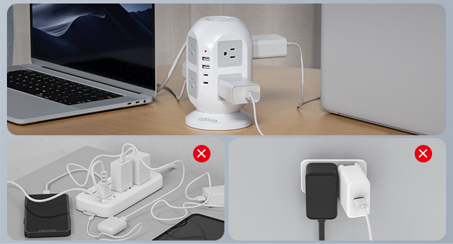 power strip with usb c ports