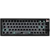 BOYI GMK67S Mecahanical Keyboard Kit,VIA Programmable BT5.0/2.4G/Type-C Wireless Keyboard with TF...