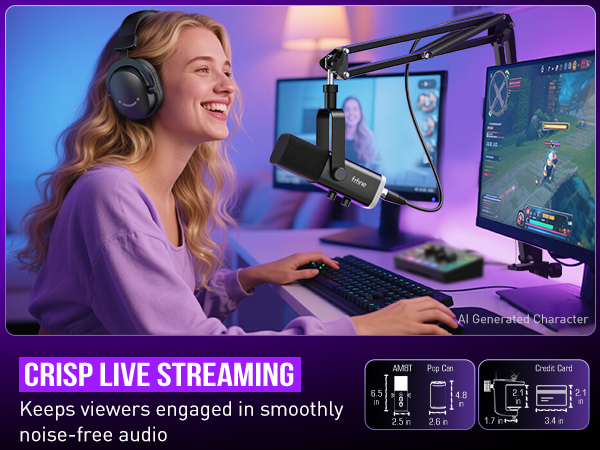 gaming microphone kit