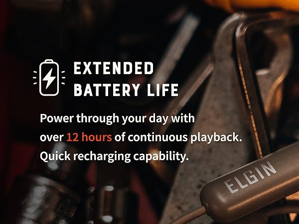 Elgin Ruckus Wireless Bluetooth Earplug Headphones B0C6FPJRK8 Premium